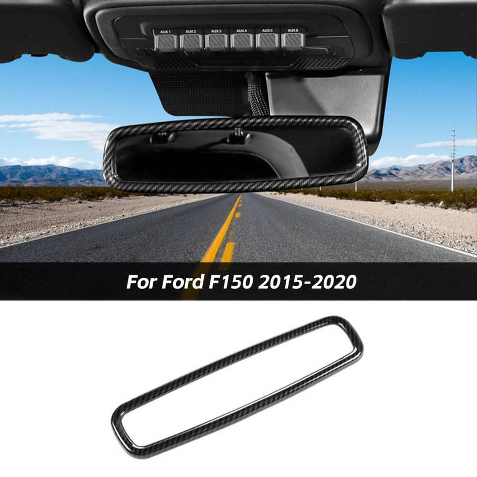 For 2015+ Ford F150 & 2009+ Mustang & 2021+ Bronco & 2021+ Bronco Sport Interior Rear view Mirror Decor Trim