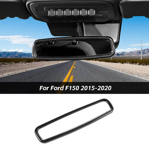 For 2015+ Ford F150 & 2009+ Mustang & 2021+ Bronco & 2021+ Bronco Sport Interior Rear view Mirror Decor Trim