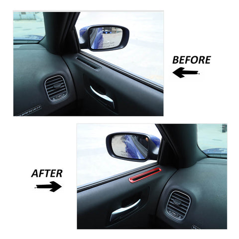 Interior Door Air Vent Frame Trim Cover For Dodge Charger 2011+ Accessories｜CheroCar