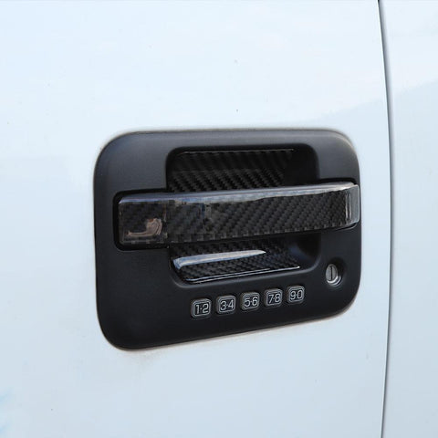 Exterior Door Handle Cover Trim Sticker Decor For Ford F150 Raptor 2009-2014 Accessories | CheroCar