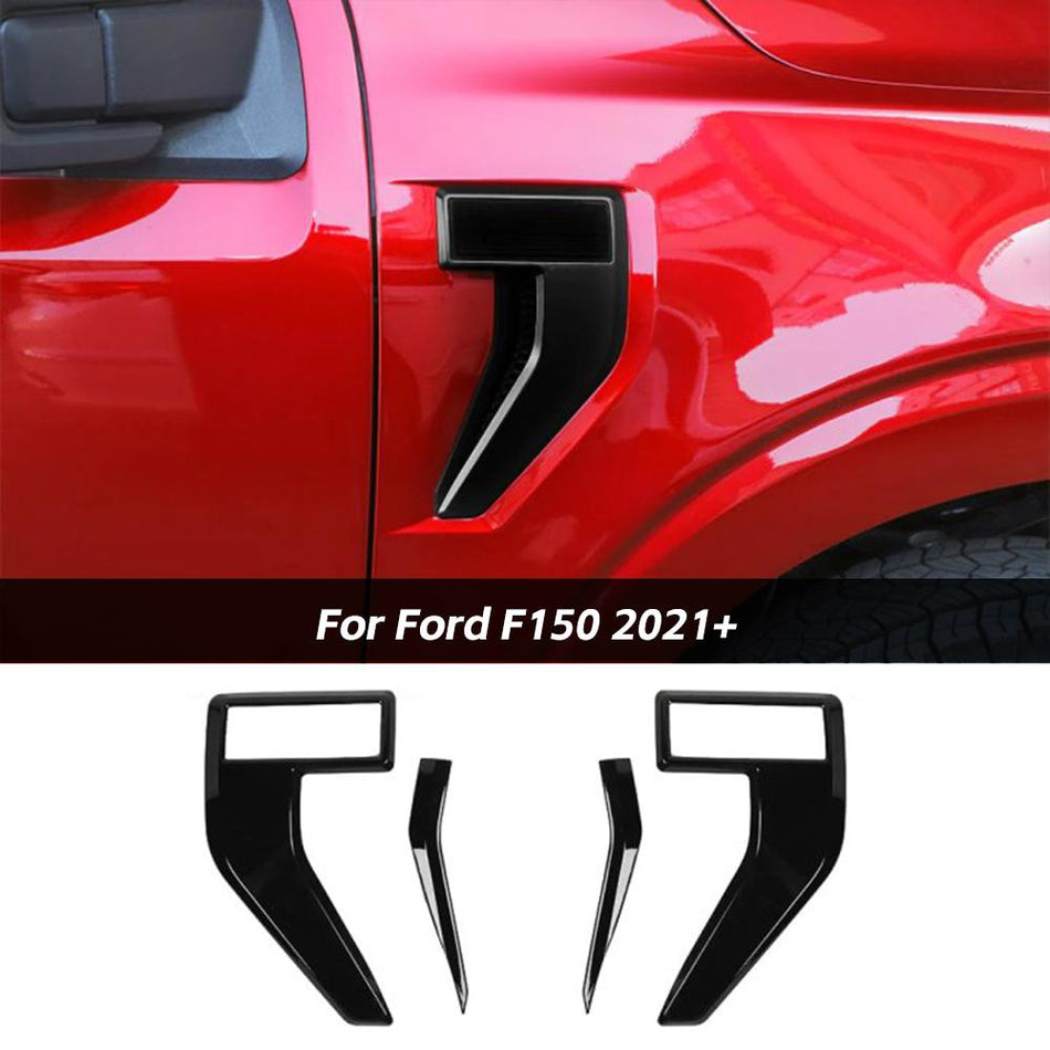 For 2021+ Ford F150 Front Fender Side Vent Cover Trim