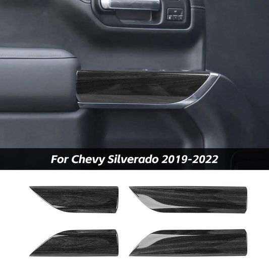 Interior Door Panel Decor Cover Trim Bezels For Chevrolet Silverado GMC SIERRA 2019-2022 Accessories｜CheroCar