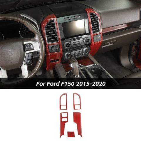 For 2015-2020 Ford F150 Center Console Air Vent Outlet Panel Trim Cover