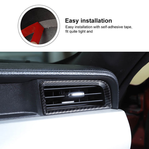 Dashboard Side Air Condition Vent Trim Cover For Ford Mustang 2015+ Accessories | CheroCar