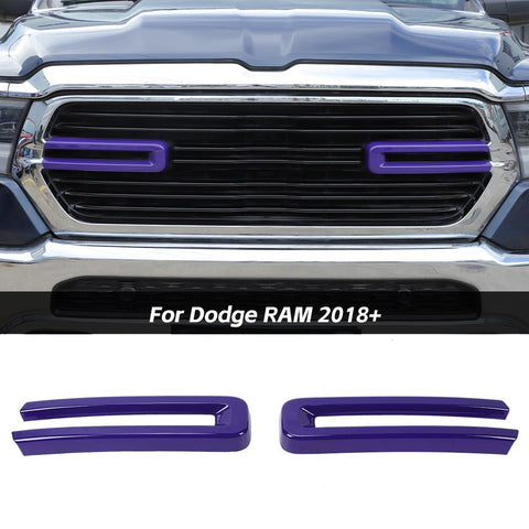 Grille Cover Insert Overlay Trim For Dodge RAM 2018+ Accessories | CheroCar