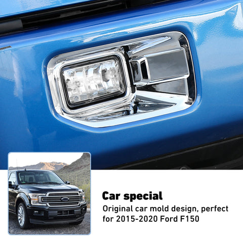 Front Bumper Fog Light Lamp Cover Trim For Ford F150 2015-2020｜CheroCar