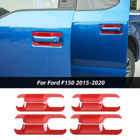 Exterior Door Handle Bowl Trim Cover Decor for Ford F150 2015-2020｜CheroCar