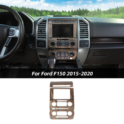 Central Control GPS Navigation Panel Trim Cover For Ford F150 2015-2020 Accessories | CheroCar