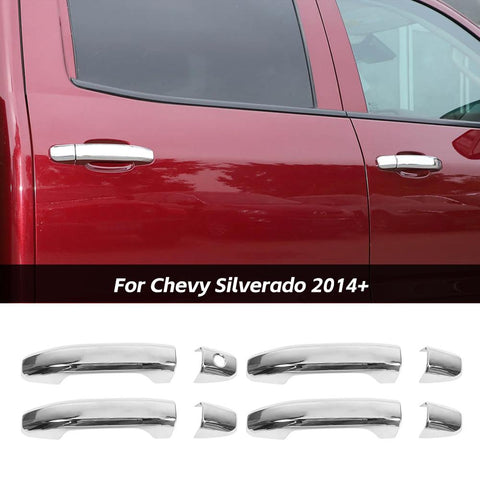 Exterior Door Handle Cover Trim Decor For Chevy Silverado/ GMC Sierra 2014+ Accessories｜CheroCar