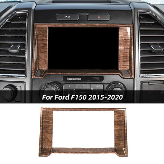 Navigation GPS Radio Frame Trim Decor Cover For Ford F150 2015-2020 Accessories | CheroCar