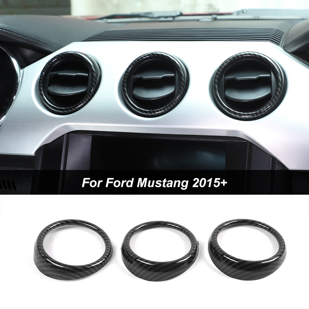 AC Air Vent Outlet Cover Trim for Ford Mustang 2015+｜CheroCar