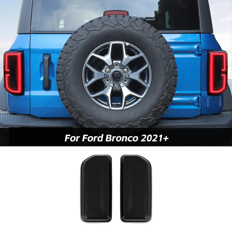 For 2021+ Ford Bronco Rear Tail Light LED Lamp Cover Trim Guard
