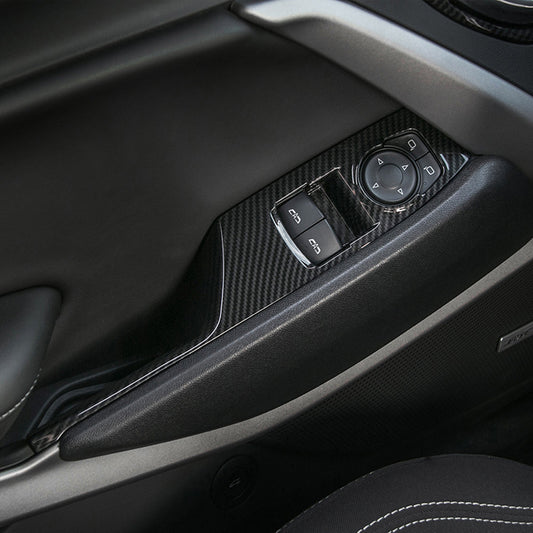 For 2017+ Chevrolet Camaro Window Lift Switch Button Panel Cover Trim