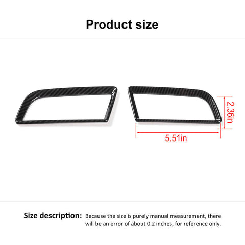 Dashboard Side Air Condition Vent Trim Cover For Ford Mustang 2015+ Accessories | CheroCar