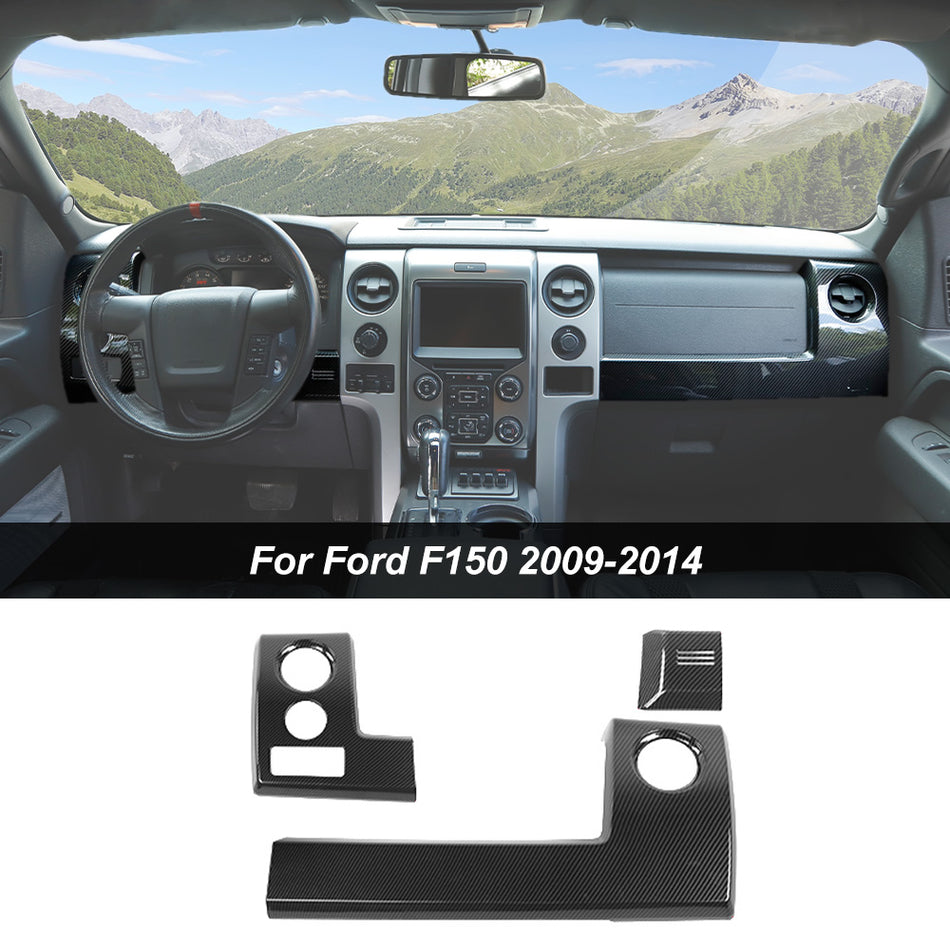 For 2009-2014 Ford F150 Raptor Console Dashboard Side Panel Trim