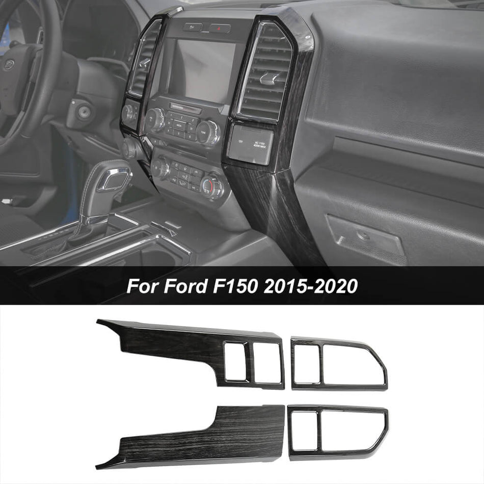 For Ford 2015-2020 F150 & 2017-2022 F250 F350 Console Center Dashboard Panel Cover Trim