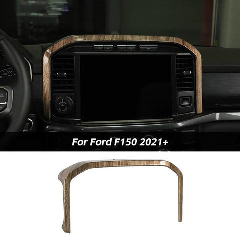 Central Control Navigation Cover Trim Frame For Ford F150 2021+ Accessories | CheroCar