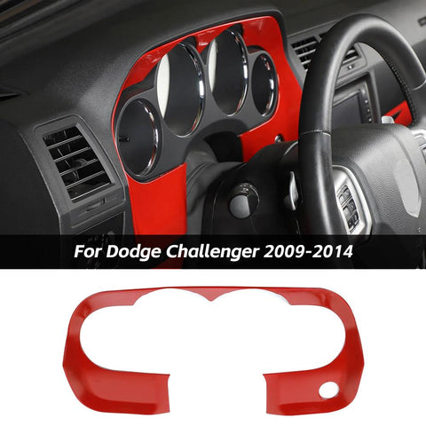 Dashboard Panel Trim Instrument Frame Cover For 2009-2014 Dodge Challenger Accessories｜CheroCar