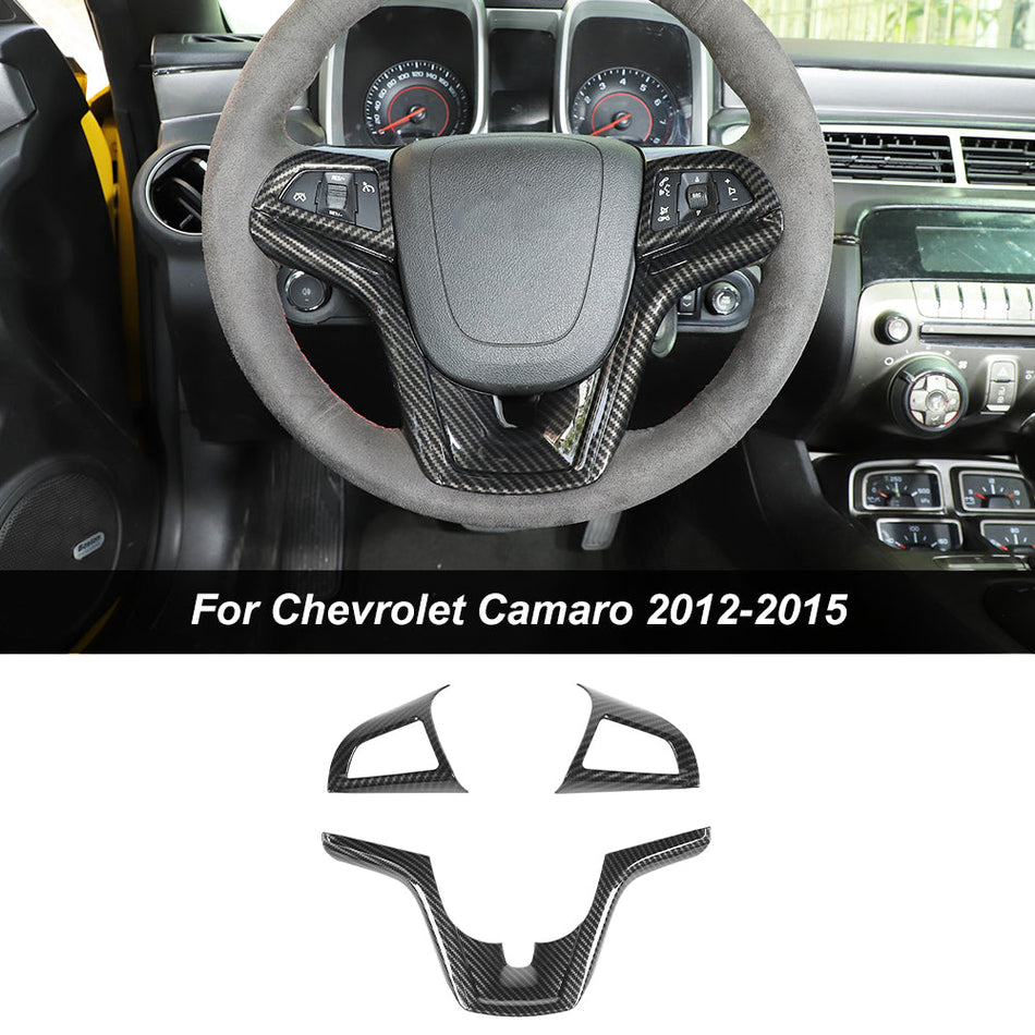 For 2012-2015 Chevrolet Camaro Steering Wheel Cover Trim