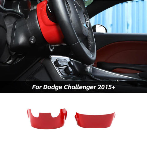 Steering Wheel Base Upper Trim for Dodge Challenger/Charger 2015+/300C 2015+/Durango 2014+ Accessories｜CheroCar