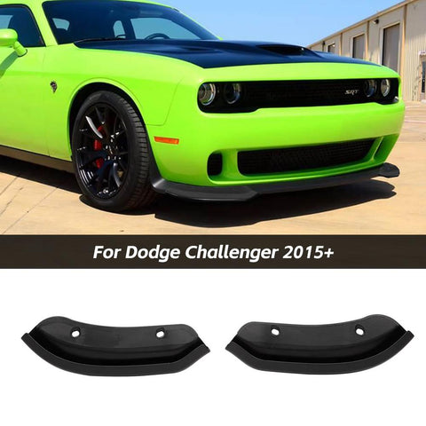 Front Splitter Bumper Lip Protector Cover Trim for Dodge Challenger SRT Hellcat 2015+｜CheroCar