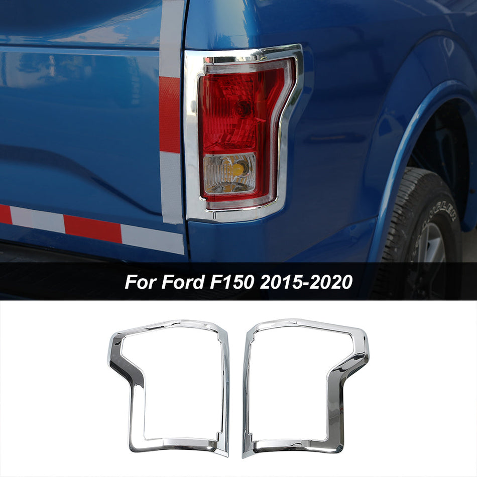 For 2015-2020 Ford F150 Taillight Trim Bezel Cover Lamp Frame