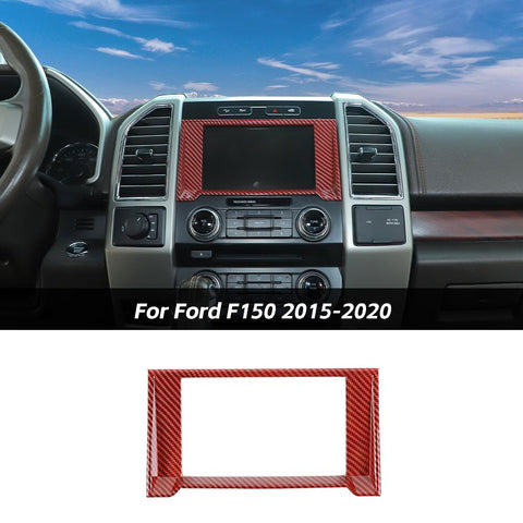 Navigation GPS Radio Frame Trim Decor Cover For Ford F150 2015-2020 Accessories | CheroCar