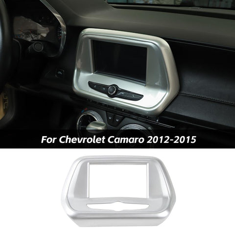 7inch GPS Navigation Screen Panel Cover Decoration Trim for Chevrolet Camaro 2017+ Accessories｜CheroCar