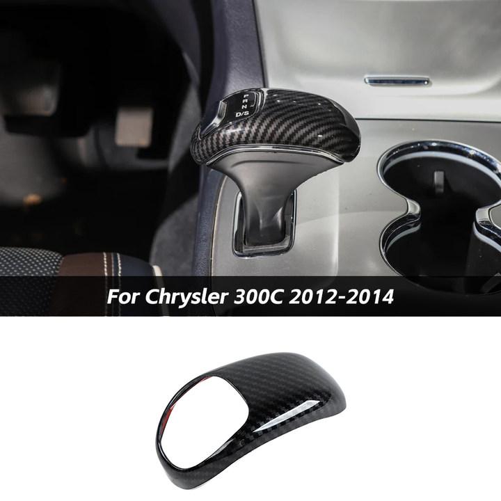 For 2012-2014 Chrysler 300C/ Grand Cherokee Gear Lever Shift Knob Cover Trim