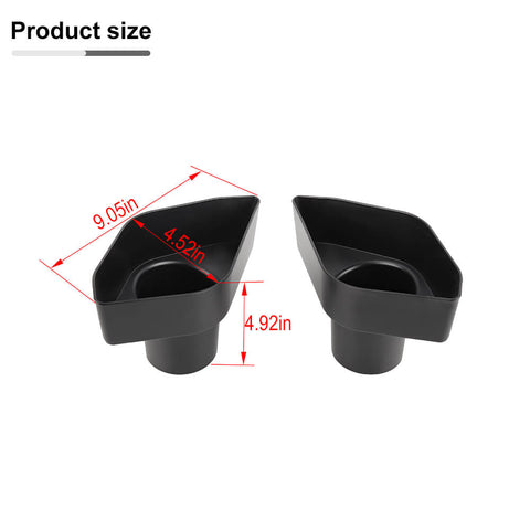 Rear Water Cup Holder Storage Box Pocket For Ford Bronco 2021+ Accessories 2Door | CheroCar