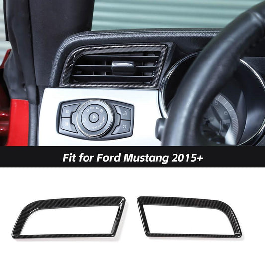 Dashboard Side Air Condition Vent Trim Cover For Ford Mustang 2015+ Accessories | CheroCar