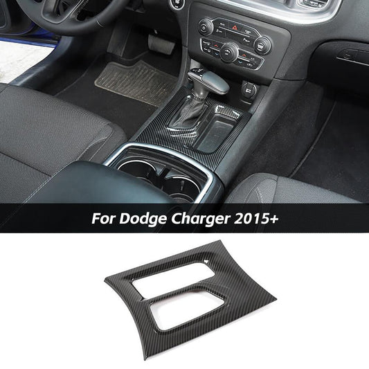 Console Gear Shift Box Panel Trim Cover for Dodge Charger 2015+｜CheroCar