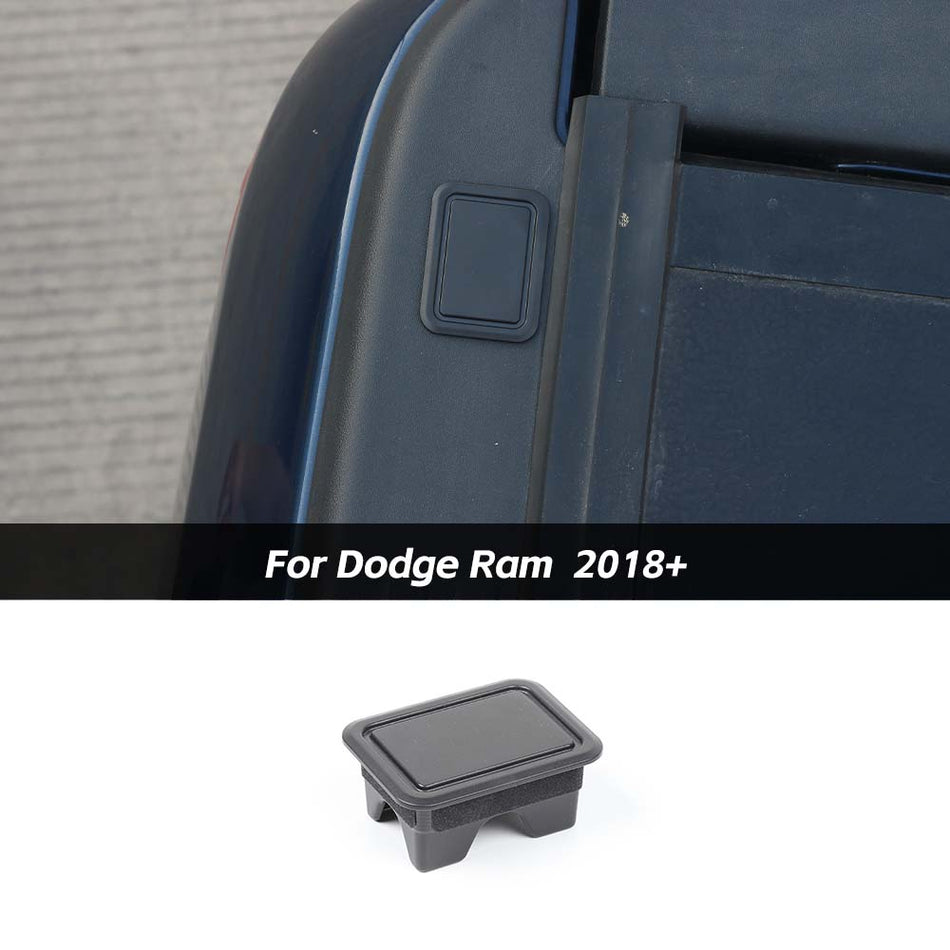 For 2018+ Dodge Ram 1500 Black Tail Box Protective Plug Cover Trim