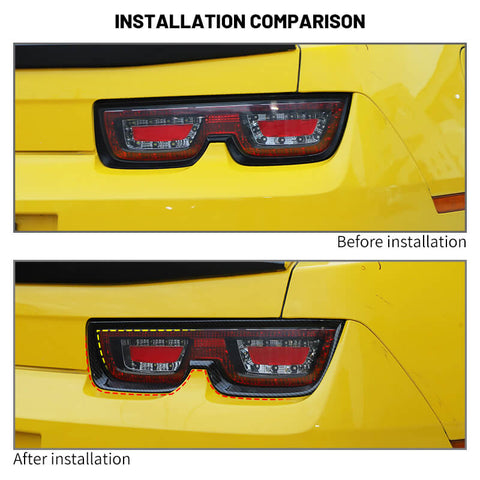 Rear Taillight Lamp Decor Cover Trim Accessories For 2010-2015 Chevrolet Camaro | CheroCar