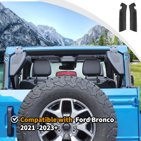 Pillar Roll Bar Cover Protector Trim For 2021+ Ford Bronco 2 Doors｜CheroCar