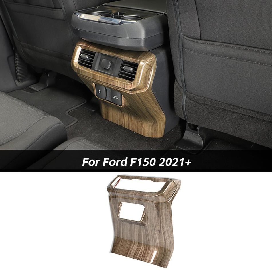 For 2021+ Ford F150 Rear Air Outlet Vent Panel Trim Cover Decor