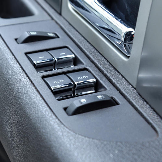 Interior Window Lift Button Trim Cover Bezels For Ford F150 Raptor 2009-2014 Accessories | CheroCar