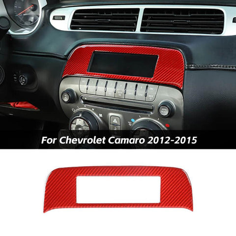 Center Control Display Panel Trim Sticker For Chevry Camaro 2012-2015 Accessories | CheroCar