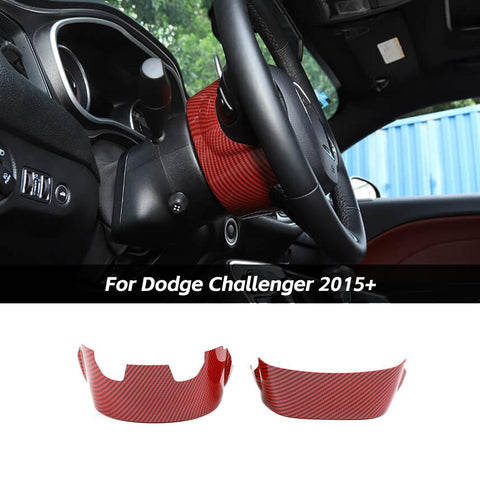 Steering Wheel Base Upper Trim for Dodge Challenger/Charger 2015+/300C 2015+/Durango 2014+ Accessories｜CheroCar