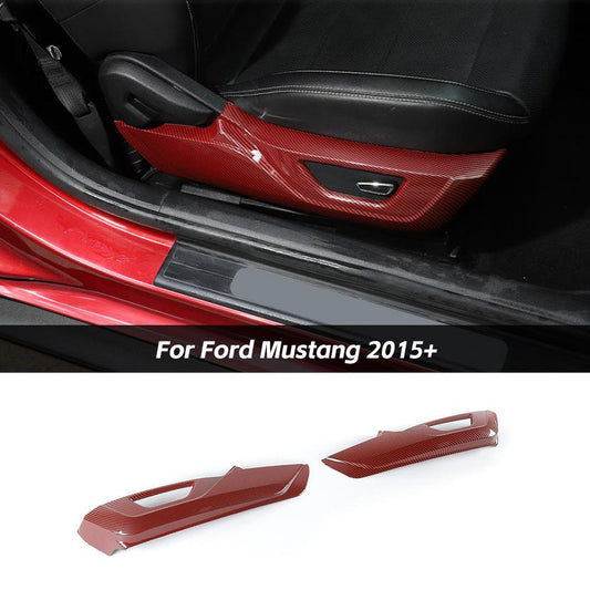 Inner Seat Side Panel Decor Trim Cover For Ford Mustang 2015+ Accessories | CheroCar