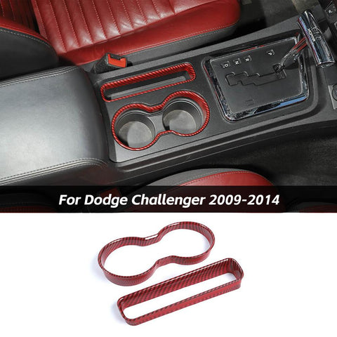 Gear Shift Cup Holder Trim Cover for Dodge Challenger 2009-2014 Accessories｜CheroCar