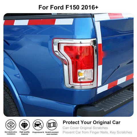 Taillight Trim Bezel Cover Lamp Frame For Ford F150 2015-2020｜CheroCar