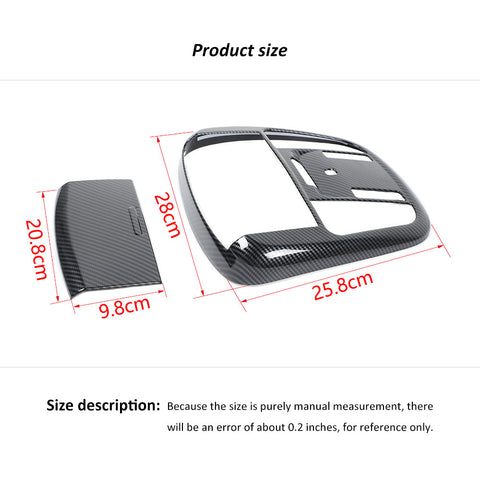 Roof Reading Light Lamp Cover Trim for Dodge Charger 2011+ & Durango 2011+ & 300C 2011+｜CheroCar