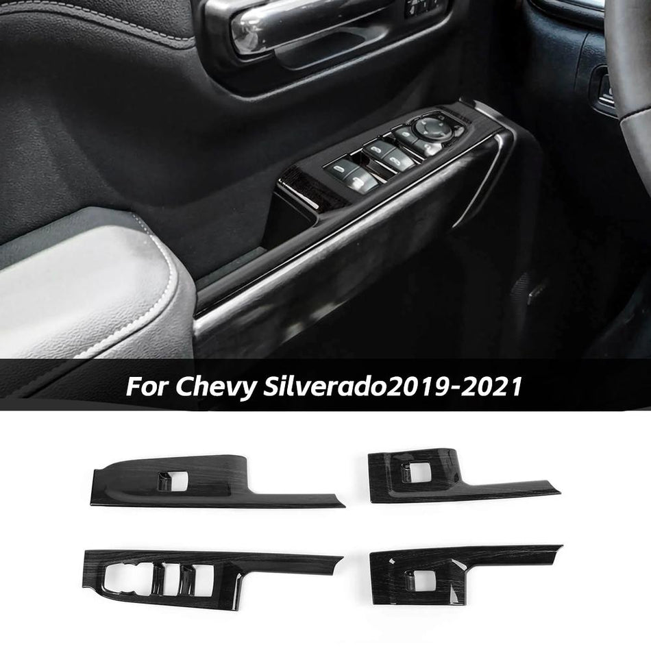 For 2019-2021 Chevy Silverado/ GMC SIERRA Window Lift Switch Panel Trim