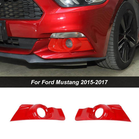 For 2015-2017 Ford Mustang Front Fog Light Cover Trim