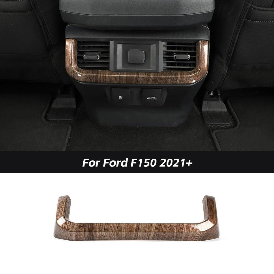 For 2021+ Ford F150 Interior Rear AC Air Vent Outlet Cover Trim Strip