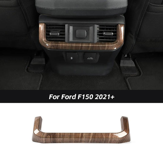 Interior Rear AC Air Vent Outlet Cover Trim Strip For Ford F150 2021+ Accessories | CheroCar