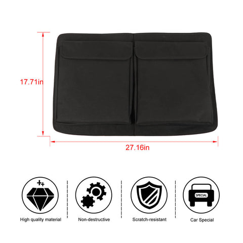 Black Tailgate Door Storage Bag Case Cover Tool Organizer For Ford Bronco 2021+ Accessories | CheroCar