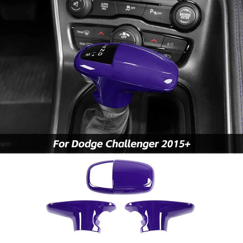 Gear Shift Knob Head Cover Trim for Dodge Challenger/Charger 2015+ & Durango 2018+｜CheroCar