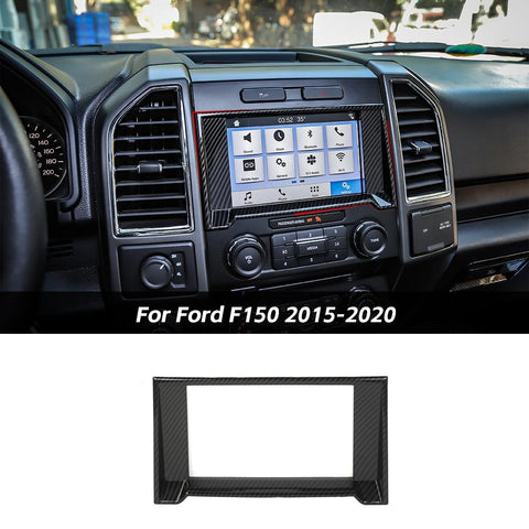 Navigation GPS Radio Frame Trim Decor Cover For Ford F150 2015-2020 Accessories | CheroCar